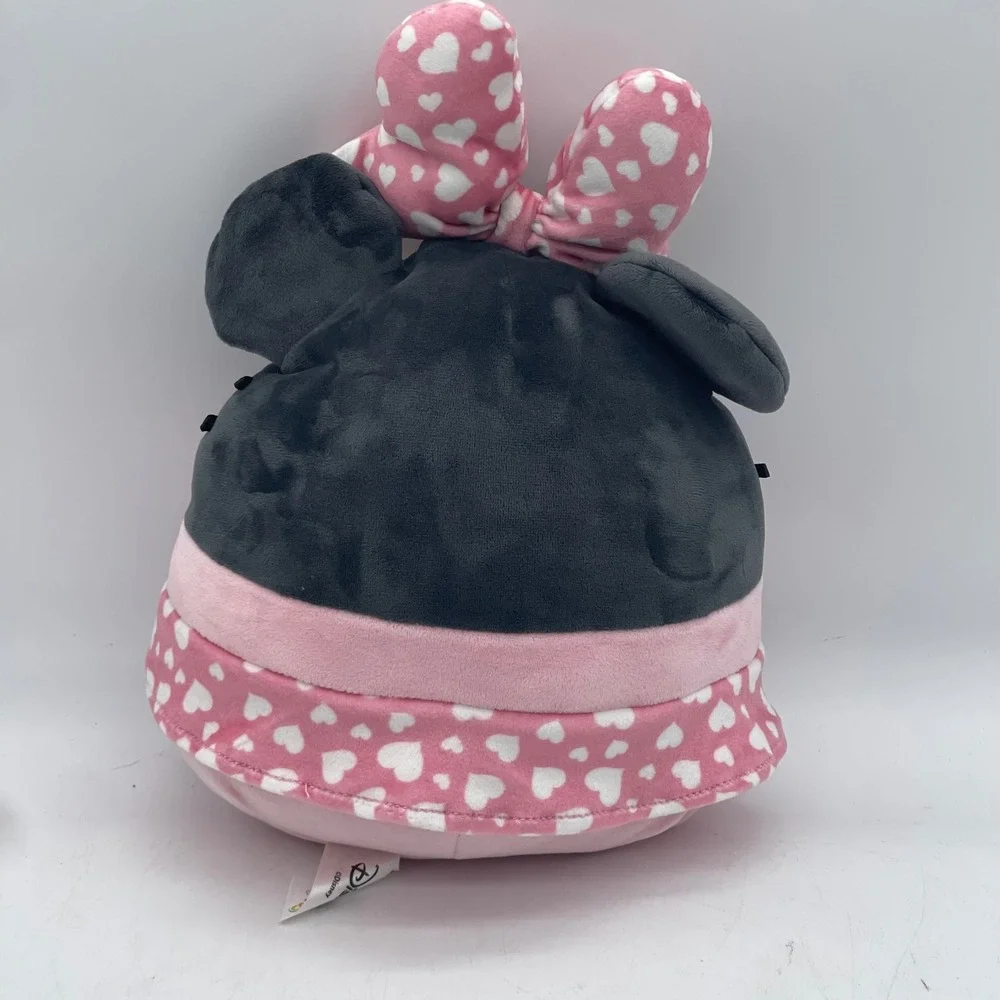 Disney Minnie Mouse Squishmallow SQD00045-071522-Q044 8 Inch Pink Heart Dress